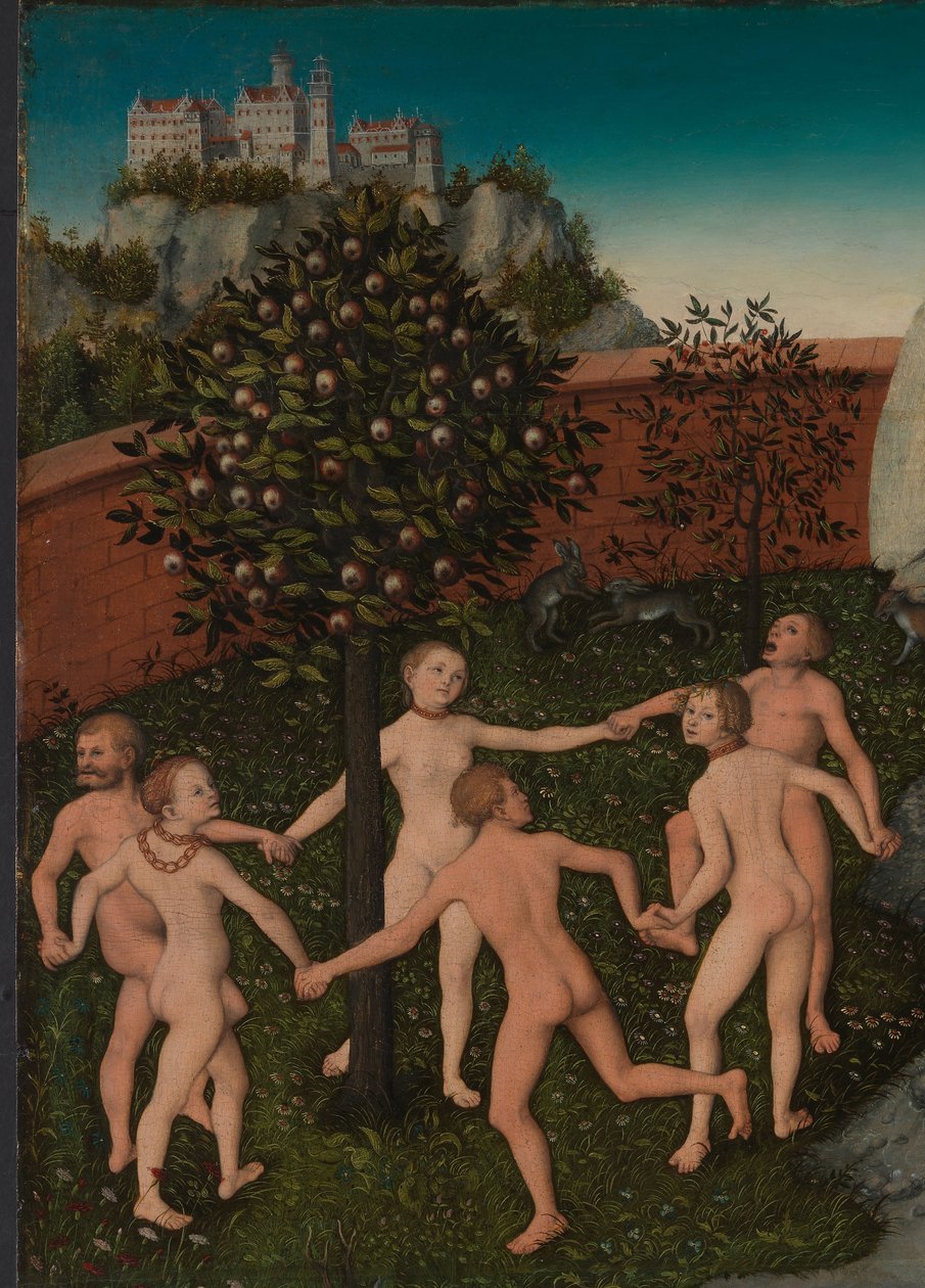 The Golden Age (detail) by Lucas Cranach the Elder