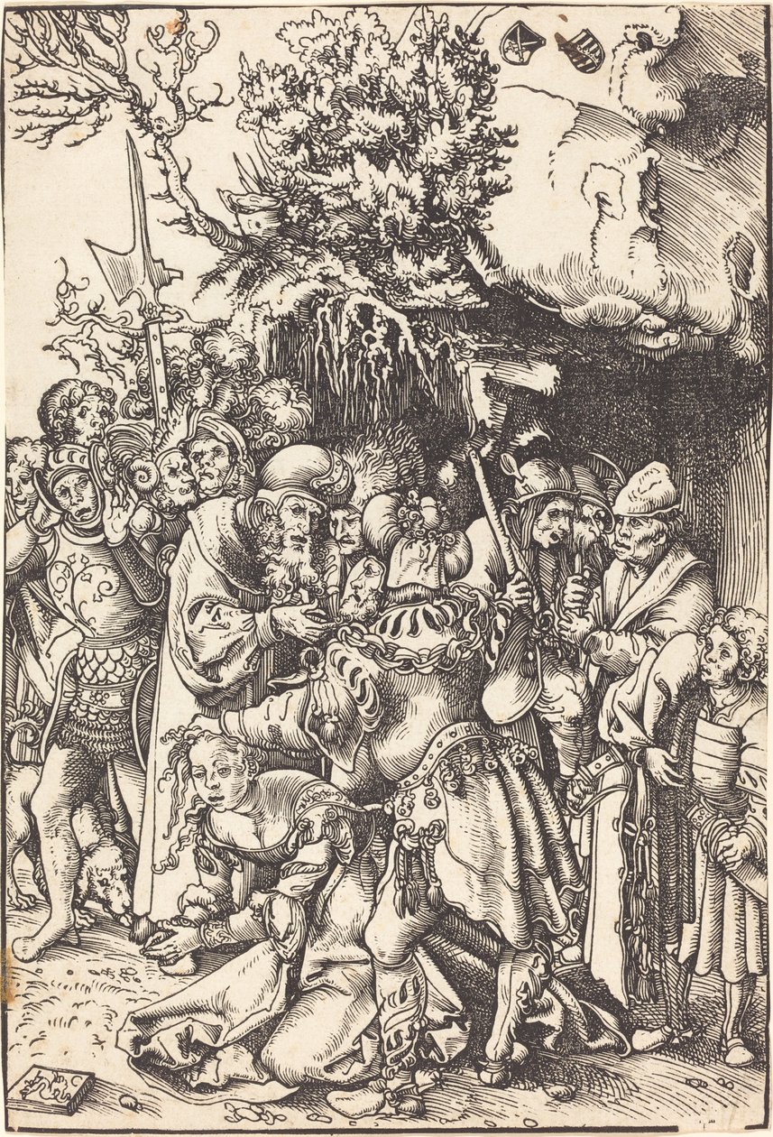The Martyrdom of Saint Barbara by Lucas Cranach the Elder