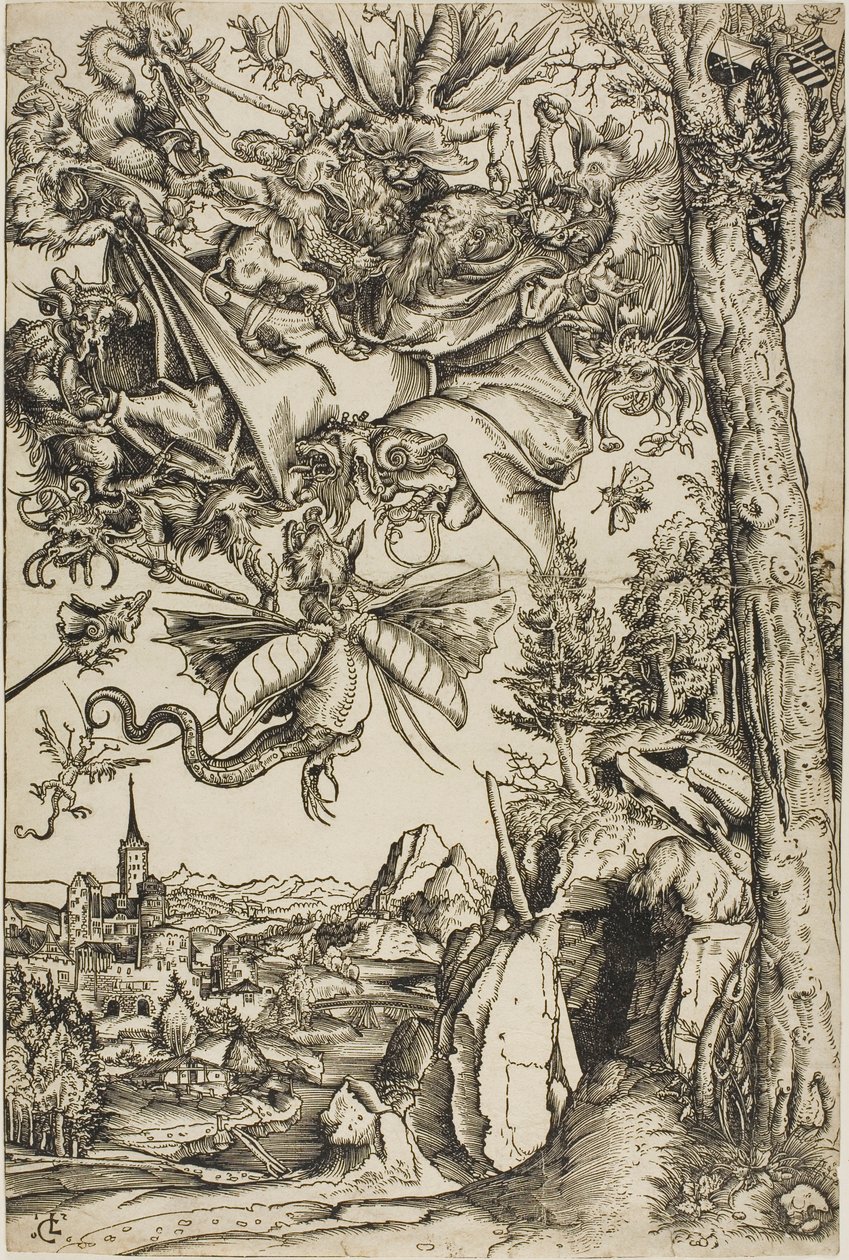 The Temptation of Saint Anthony by Lucas Cranach the Elder