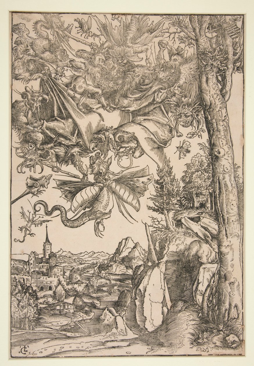 The Tribulations of Saint Anthony by Lucas Cranach the Elder