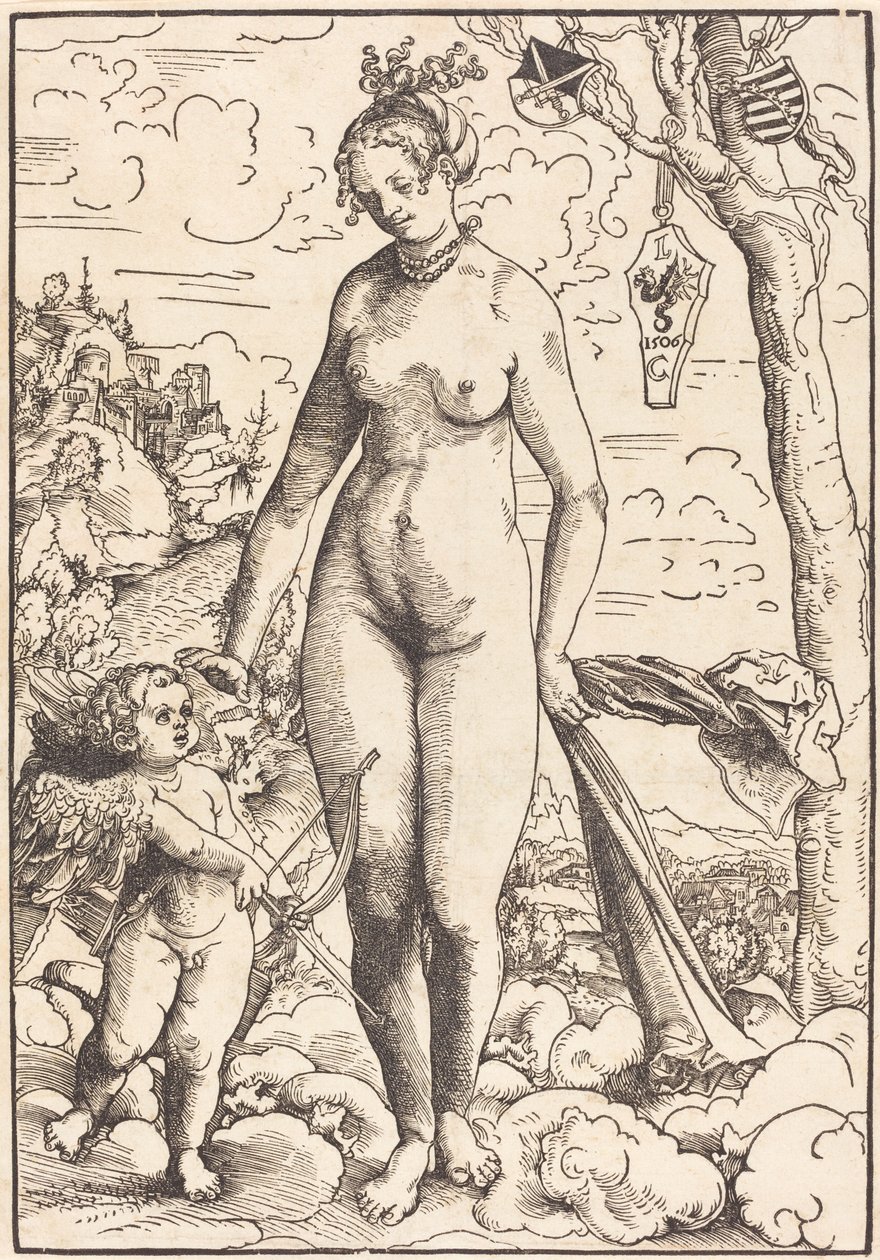 Venus and Cupid by Lucas Cranach the Elder