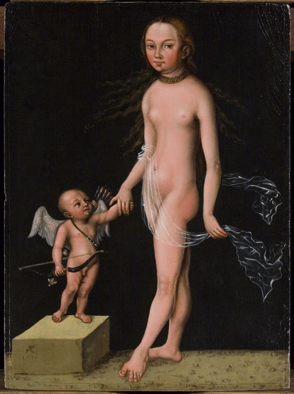 Venus and Cupid by Lucas Cranach the Elder