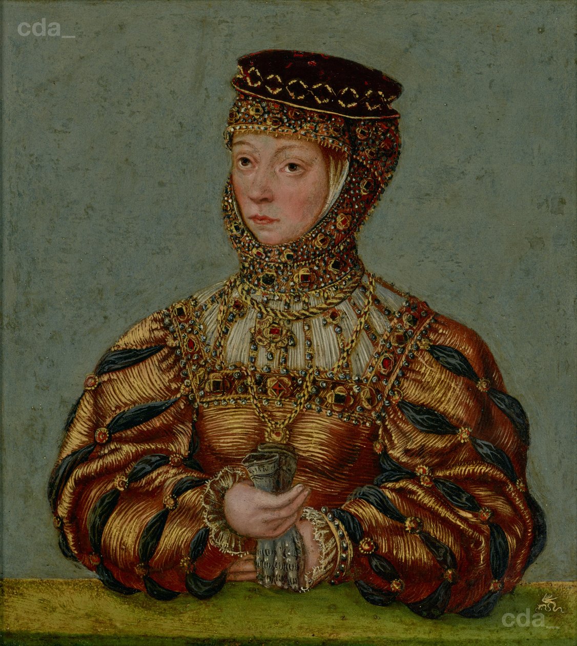 Barbara Radziwill by Lucas Cranach the Younger