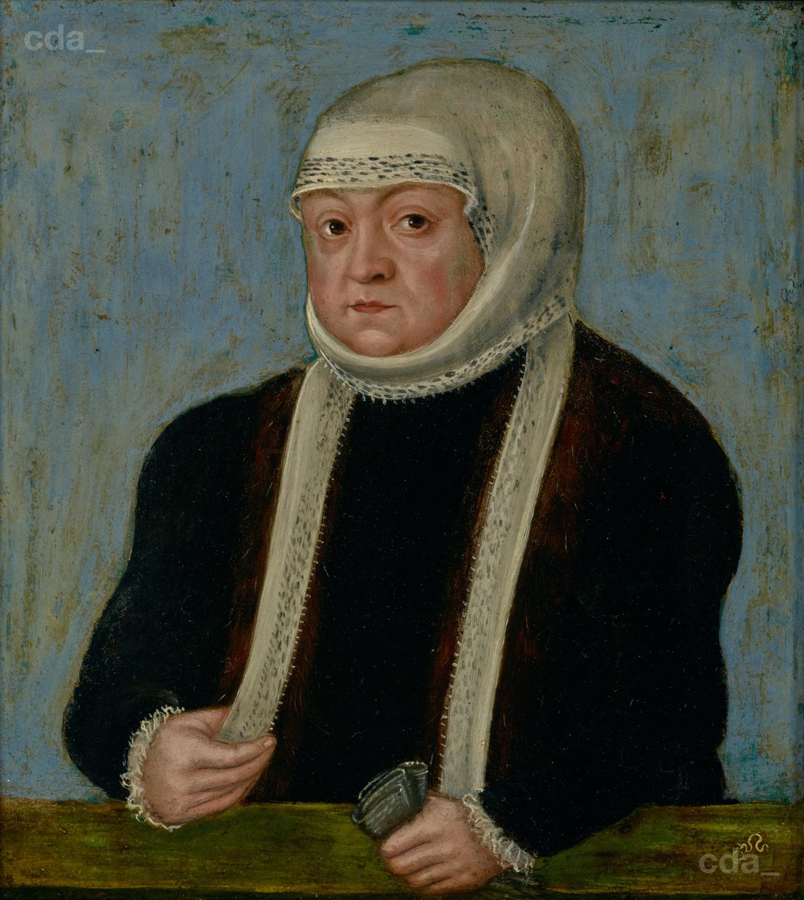 Bona Sforza by Lucas Cranach the Younger
