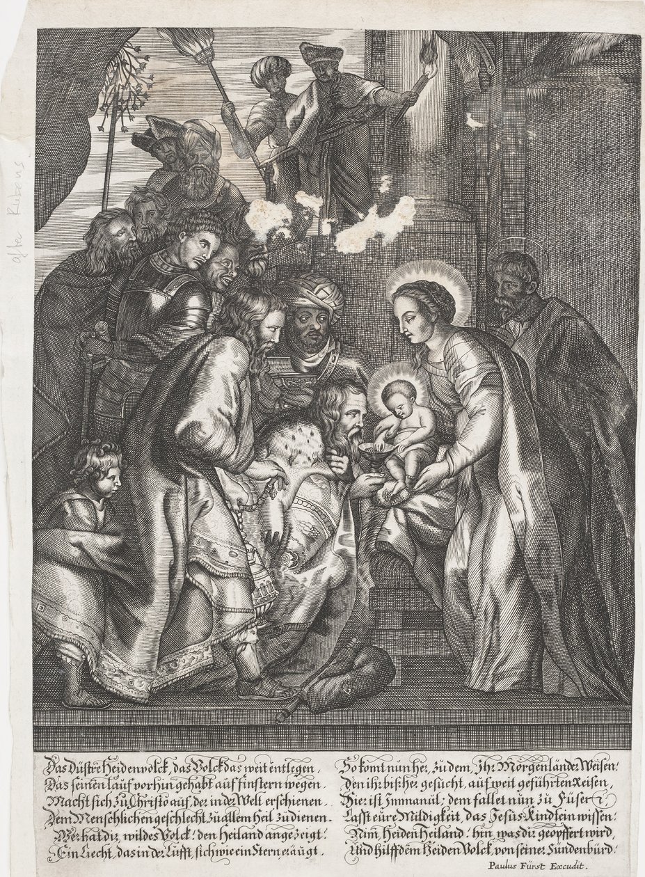 The Adoration of the Magi by Lucas Vorsterman