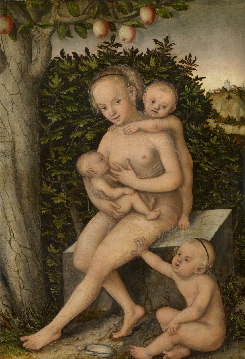 Charity by Lucas the Elder Cranach