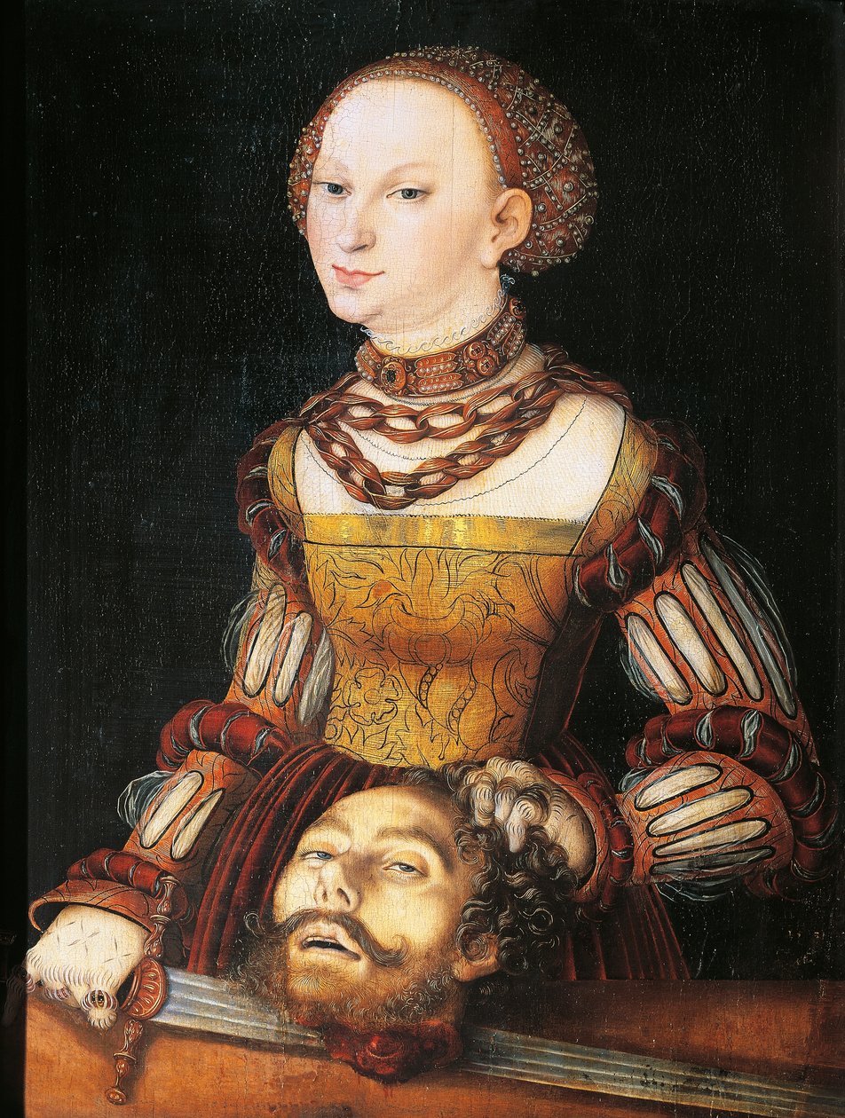 Judith with Head of Holofernes by Lucas the Elder Cranach