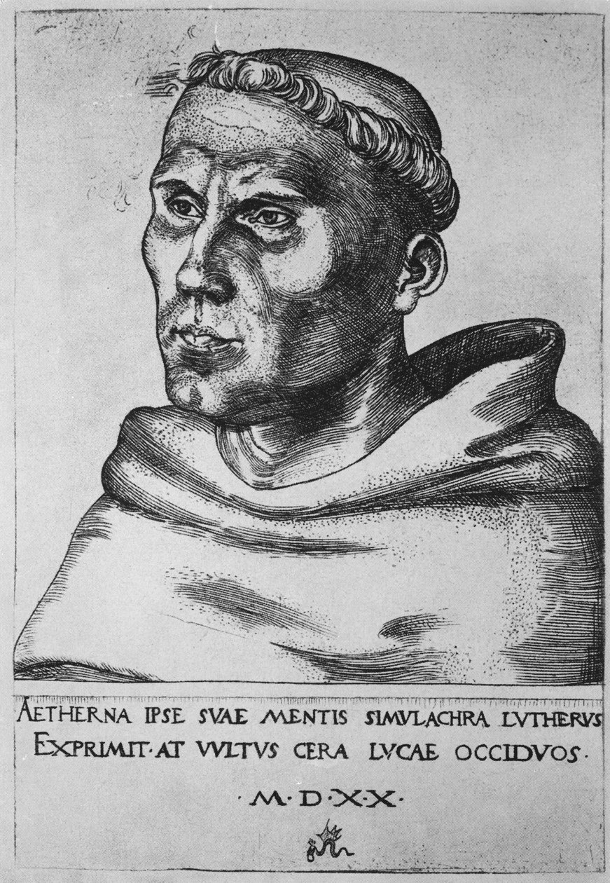 Martin Luther by Lucas the Elder Cranach
