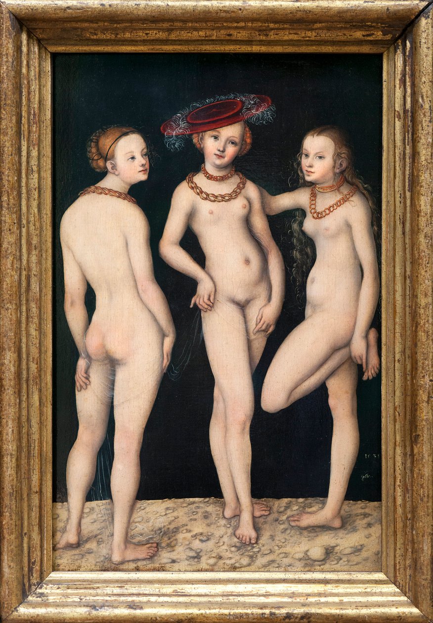 The Three Graces by Lucas the Elder Cranach