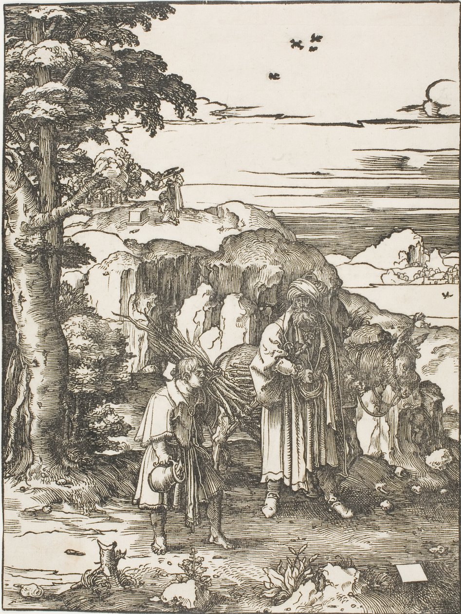 Abraham and Isaac by Lucas van Leyden