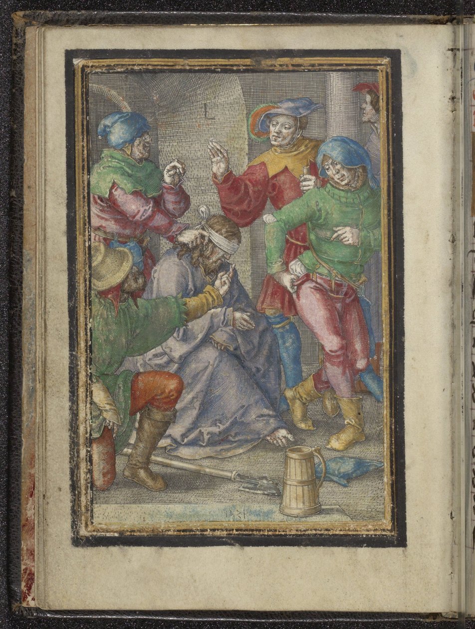 Mocking (Passion of Christ) by Lucas van Leyden