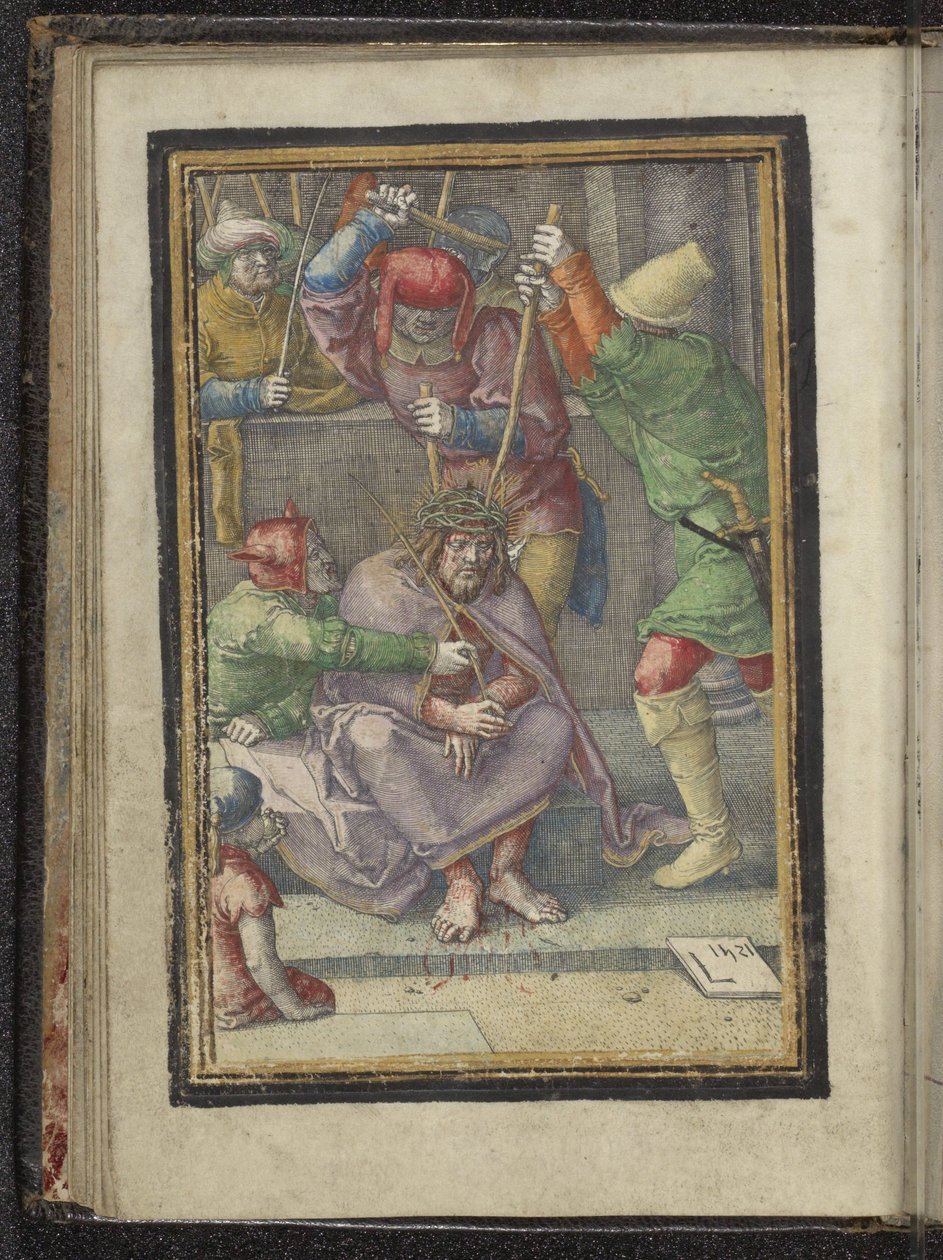 Crowning with Thorns by Lucas van Leyden