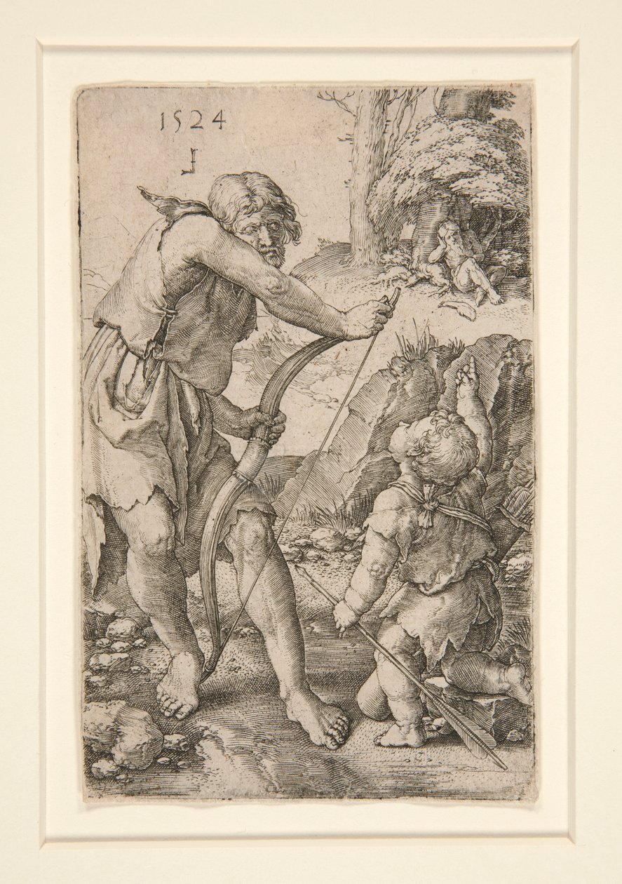 Lamech and Cain by Lucas van Leyden