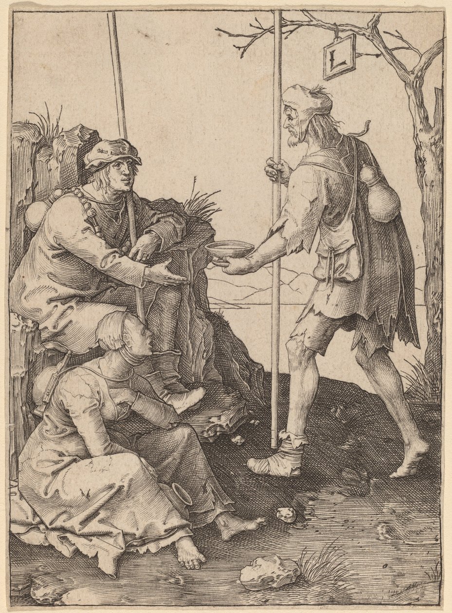 The Beggars by Lucas van Leyden