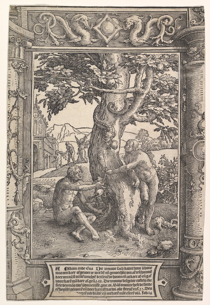 The Fall of Man by Lucas van Leyden
