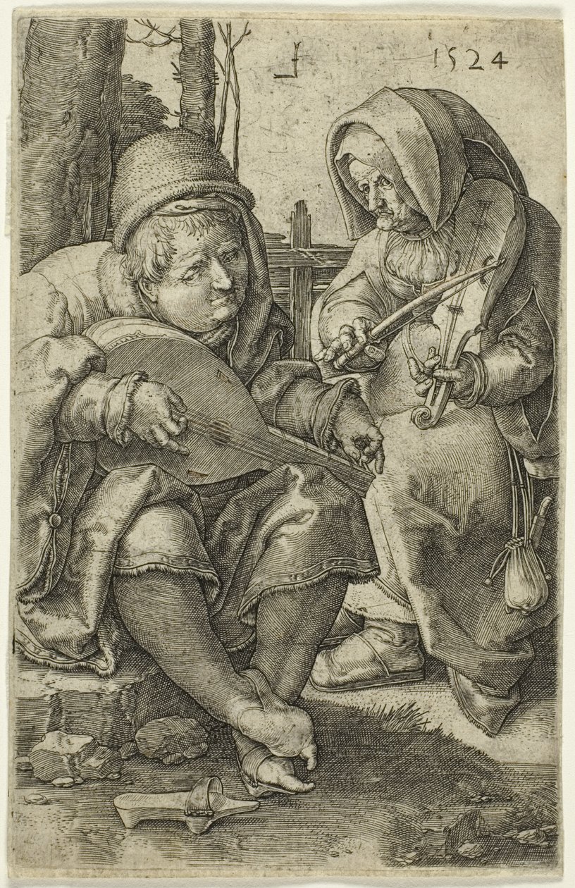 The Musicians by Lucas van Leyden