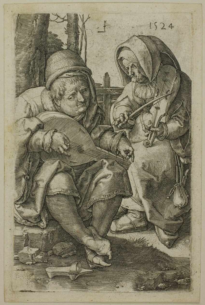 The Musicians by Lucas van Leyden