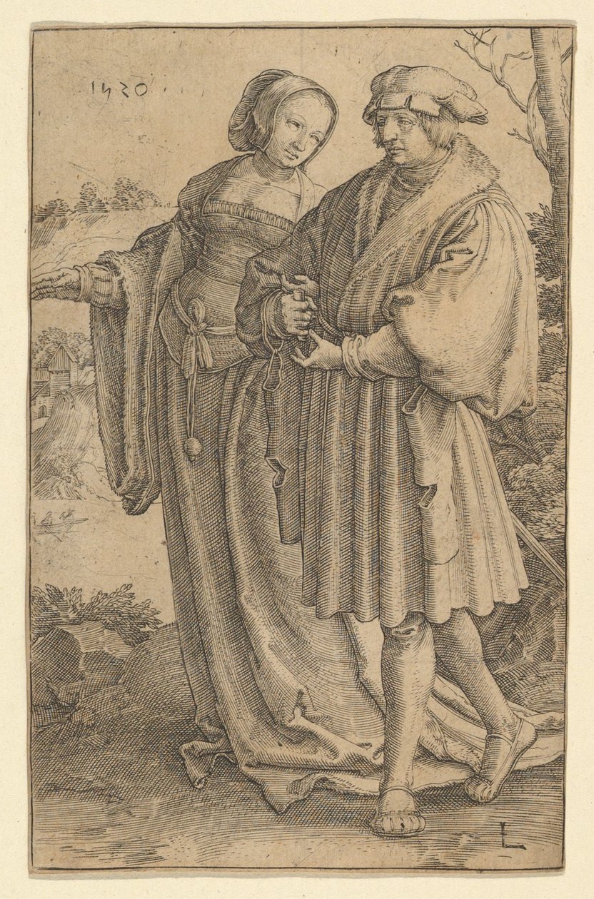 The Promenade by Lucas van Leyden