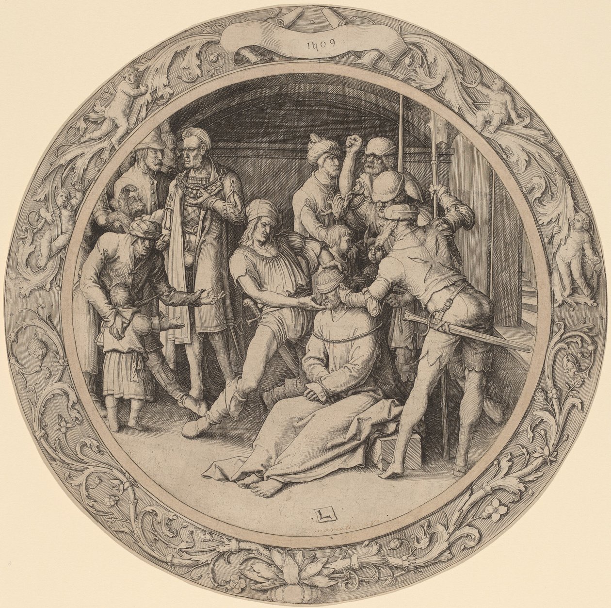 The Scoffing of Christ by Lucas van Leyden