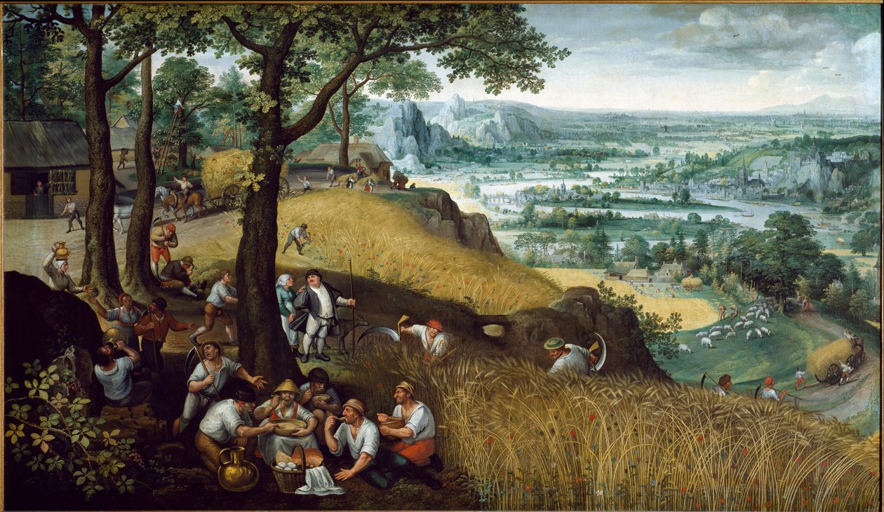 Summer Landscape by Lucas van Valckenborch