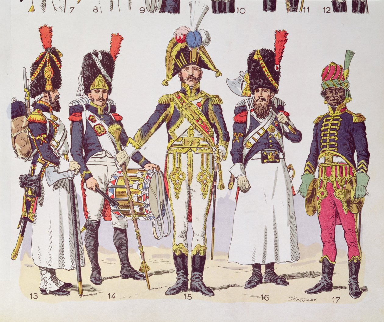 Grenadier Guards of the First Empire by Lucien Rousselot