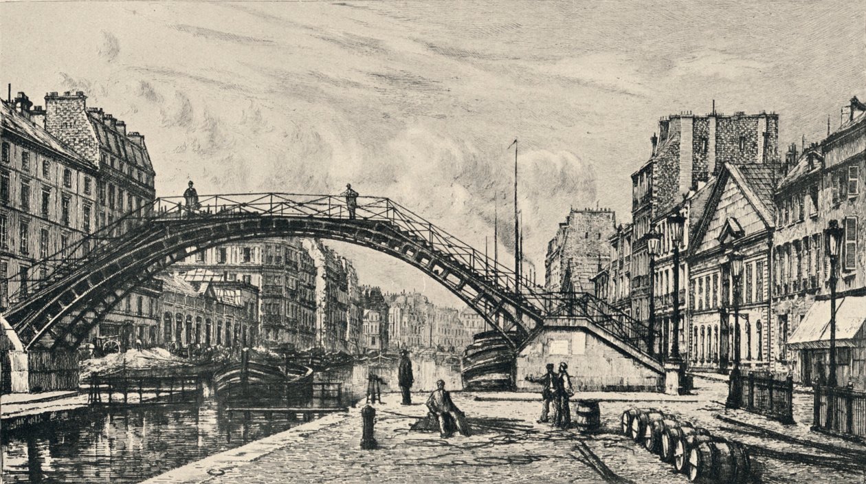 Quai de Jemmapes by Lucien Gautier