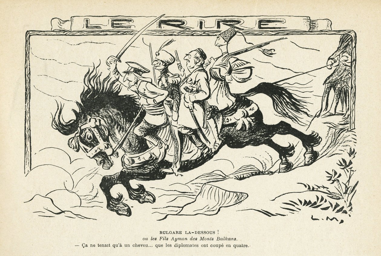 Illustration in Le Rire by Lucien Metivet