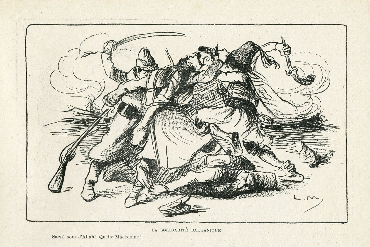 Illustration in Le Rire by Lucien Metivet