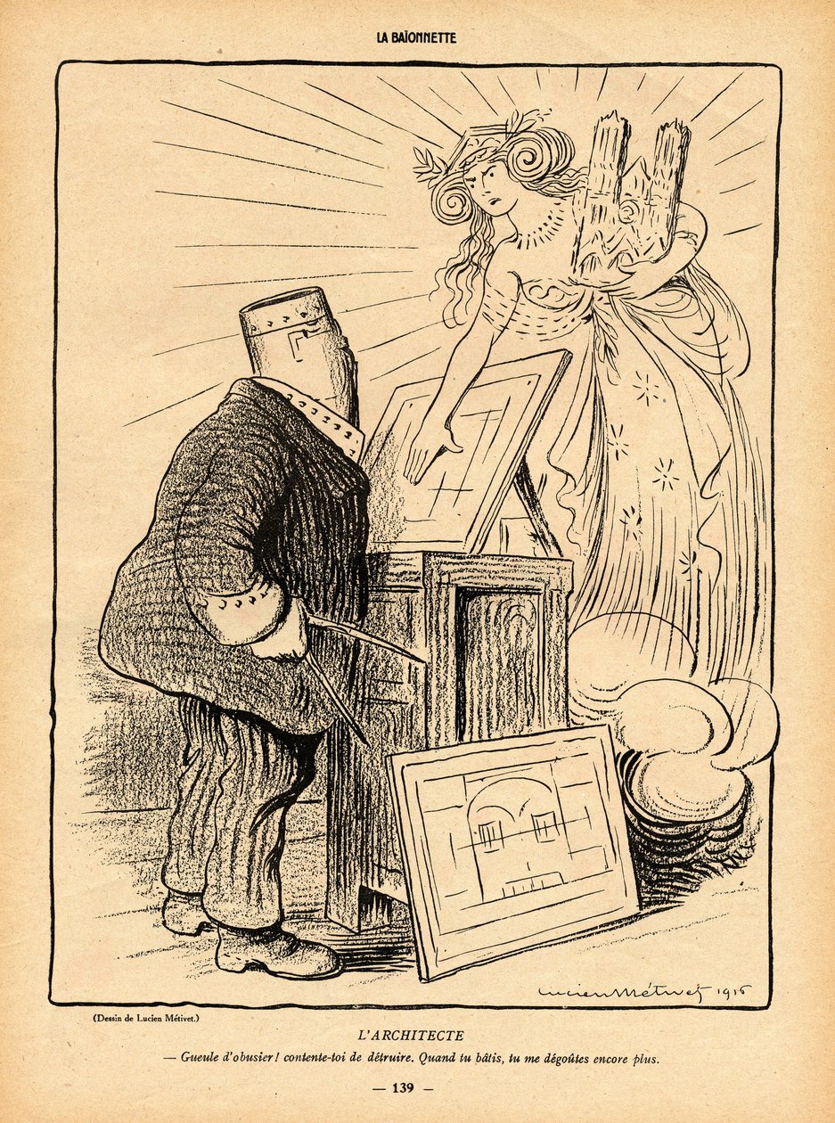 La Baionnette, Satirical in Black and White by Lucien Metivet