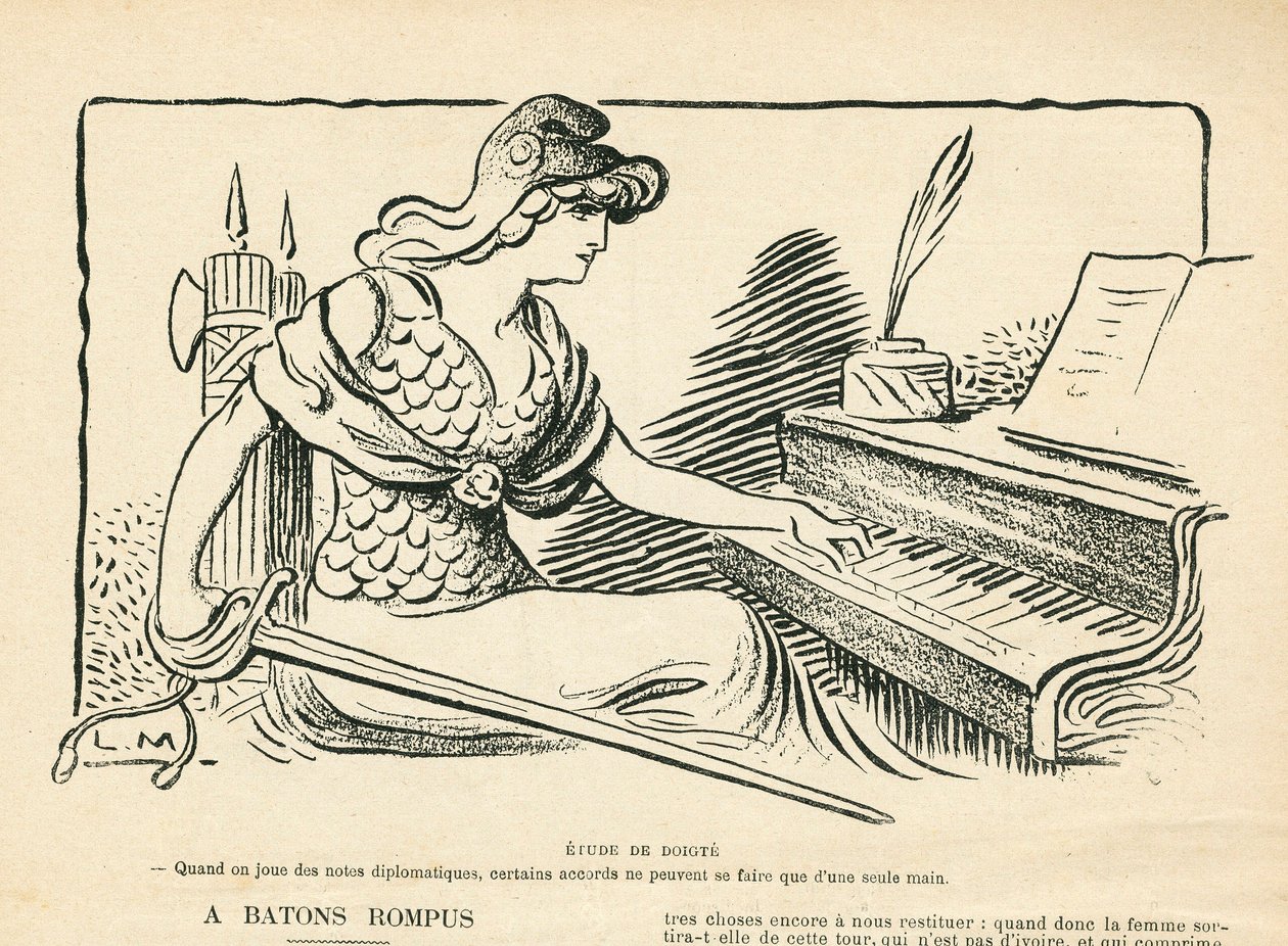 Le Rire, Satirical in Black and White by Lucien Metivet