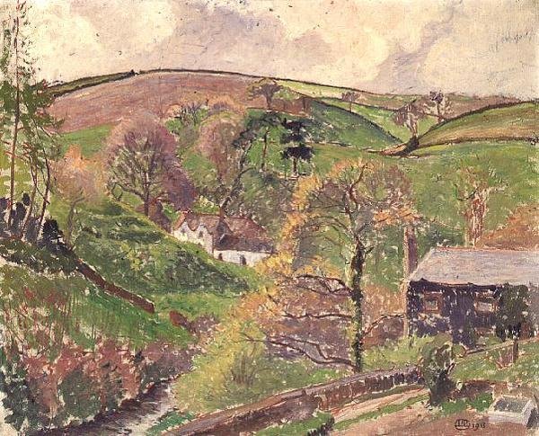 Blackpool Valley by Lucien Pissarro