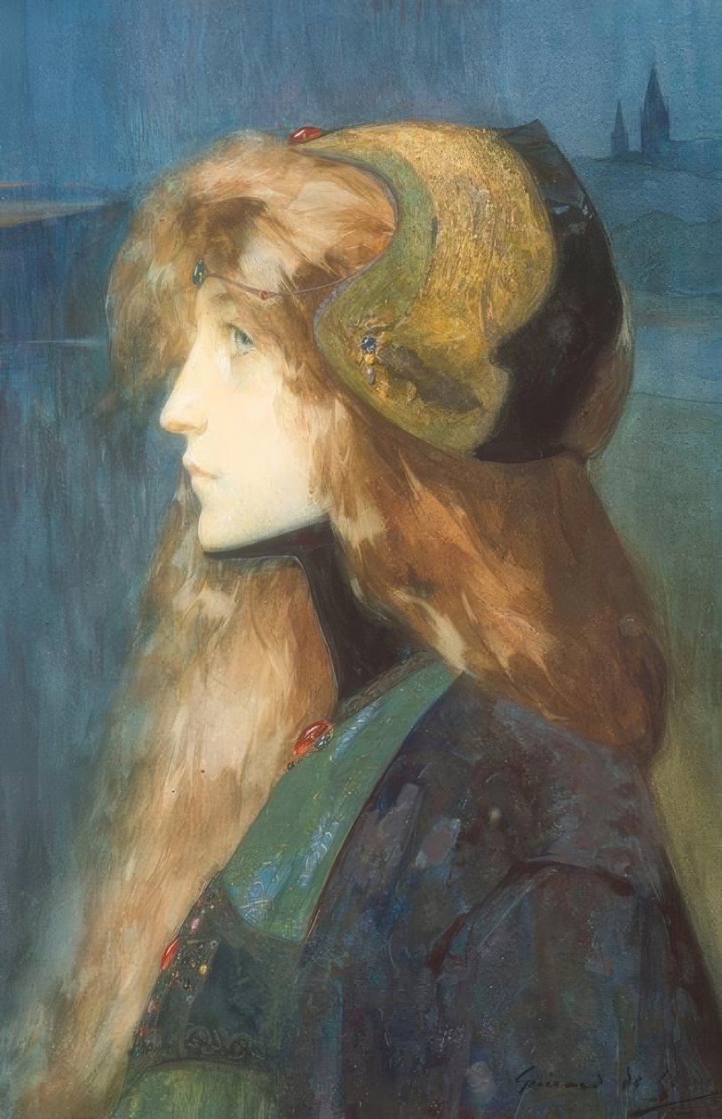 Young Princess by Lucien Victor Guirand de Scevola