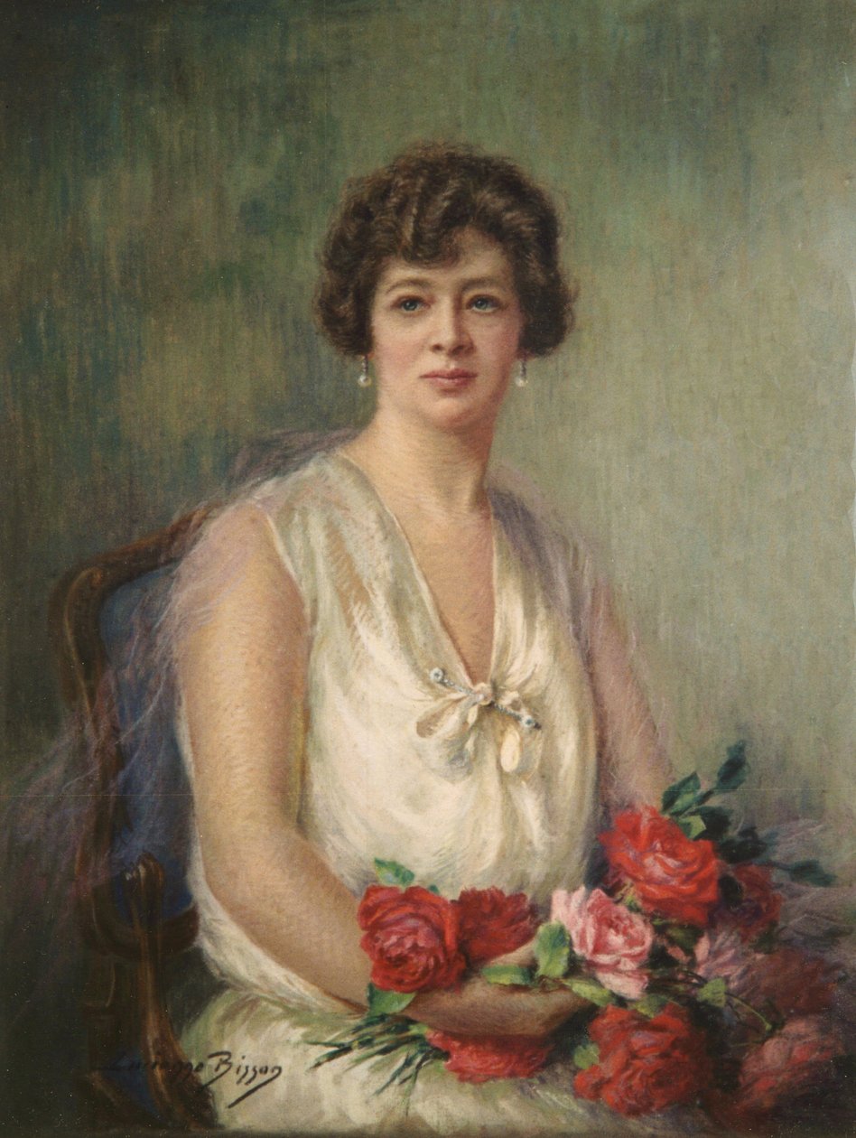 Portrait of Madame Griffon by Lucienne Bisson