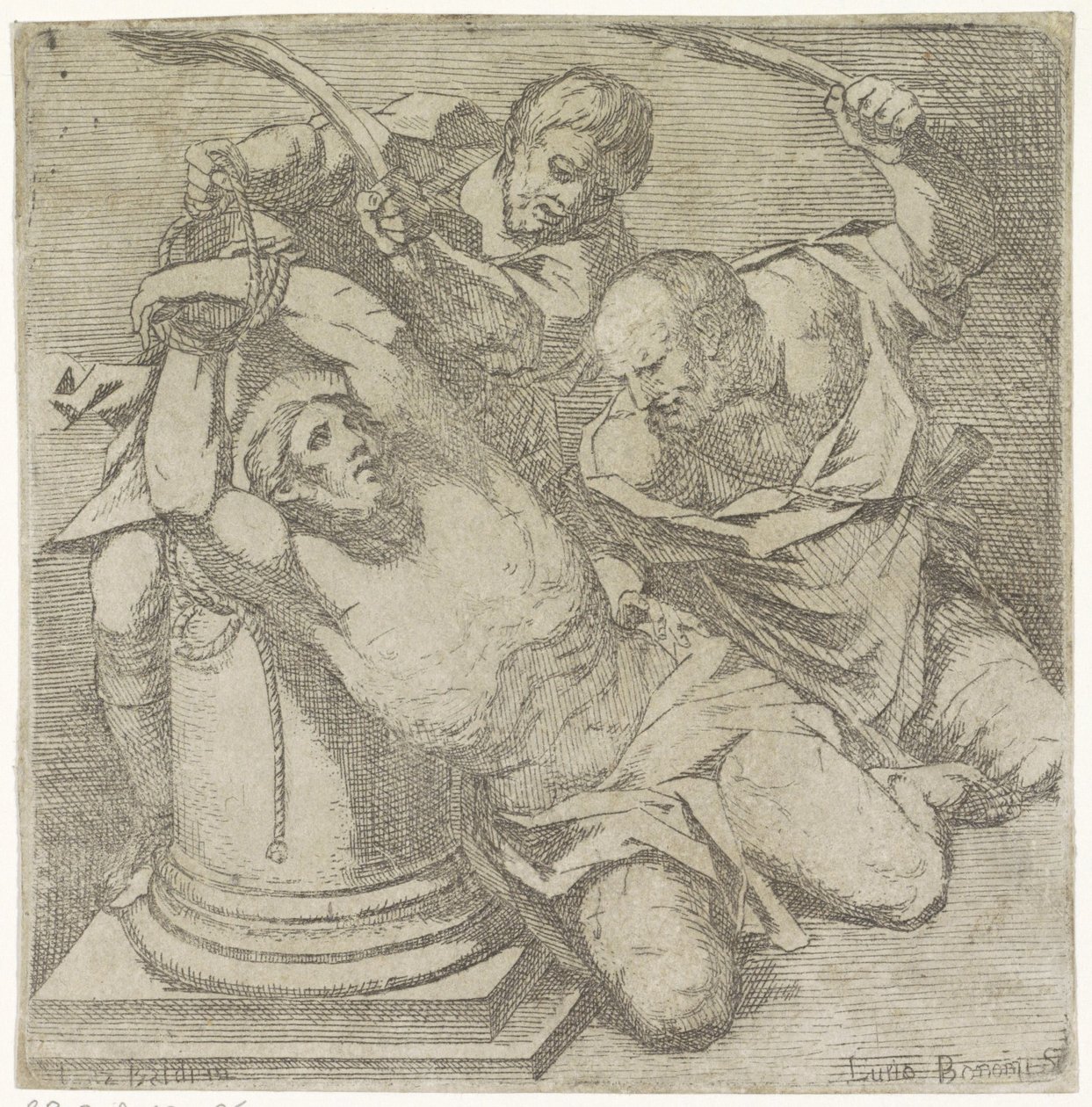Scourging of Christ by Lucio Bononi