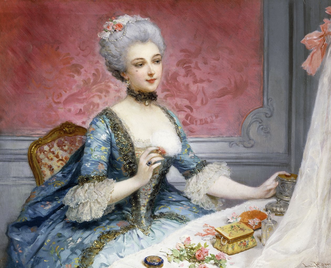 The Toilette by Lucius Rossi