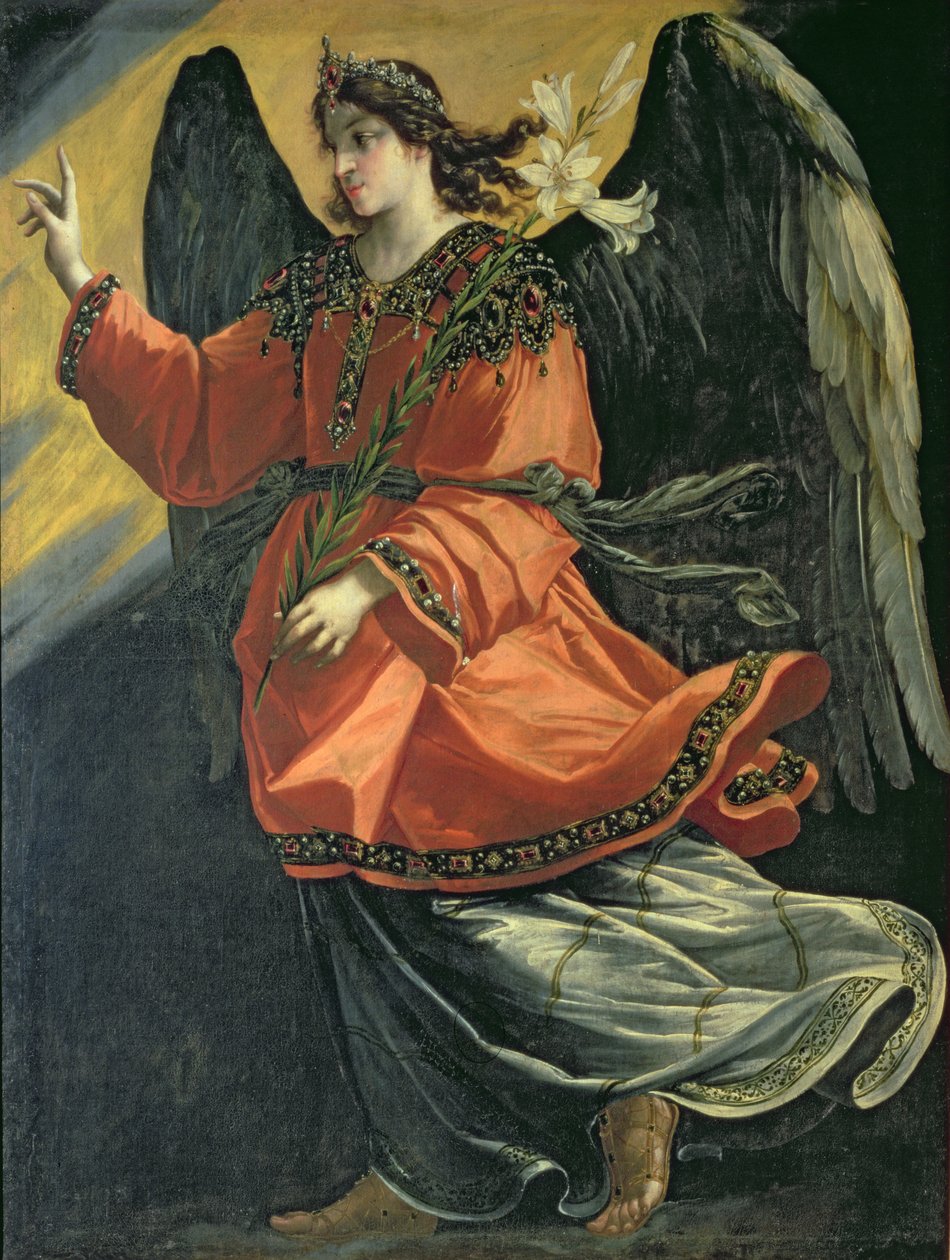Archangel Gabriel of the Annunciation by Lucrina Fetti