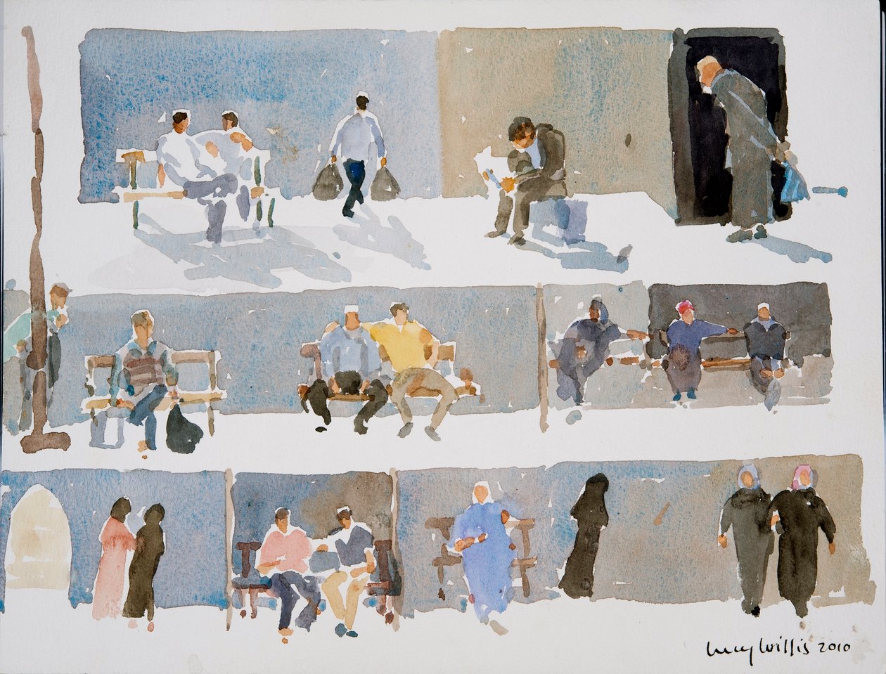 People of Aleppo, 2010 by Lucy Willis