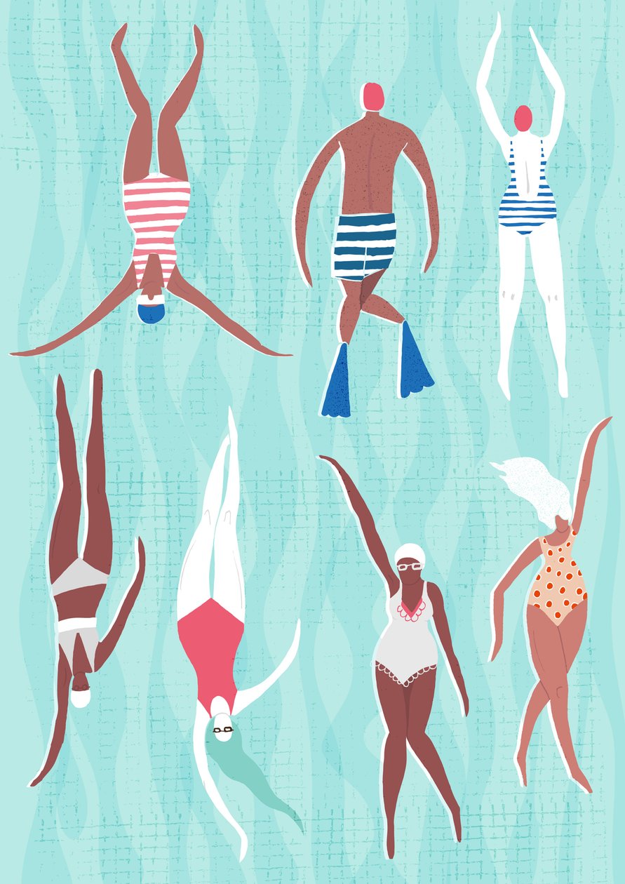 Swimmers by Lucy Banaji