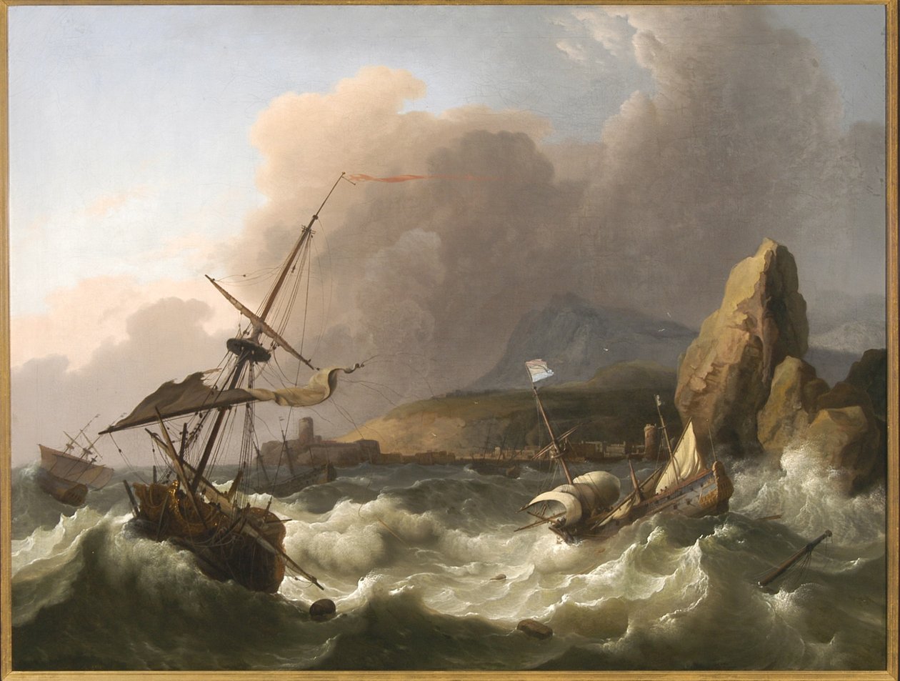 Storm at Sea by Ludolf Backhuysen