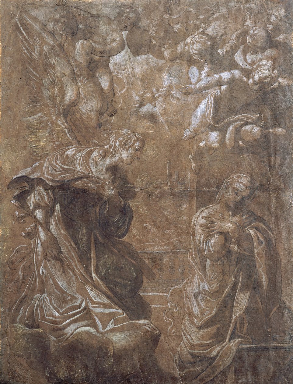 Annunciation by Ludovico Carracci