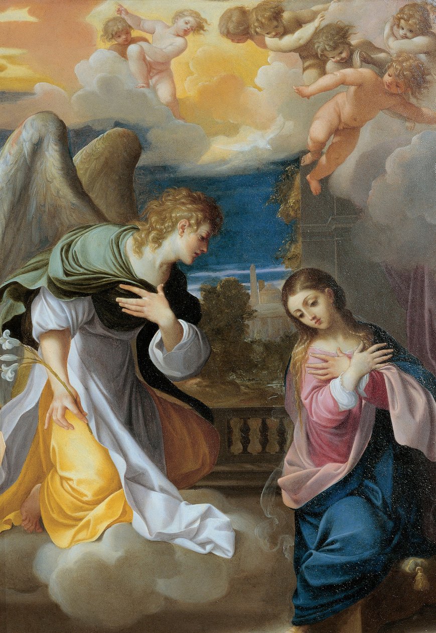 Annunciation by Ludovico Carracci