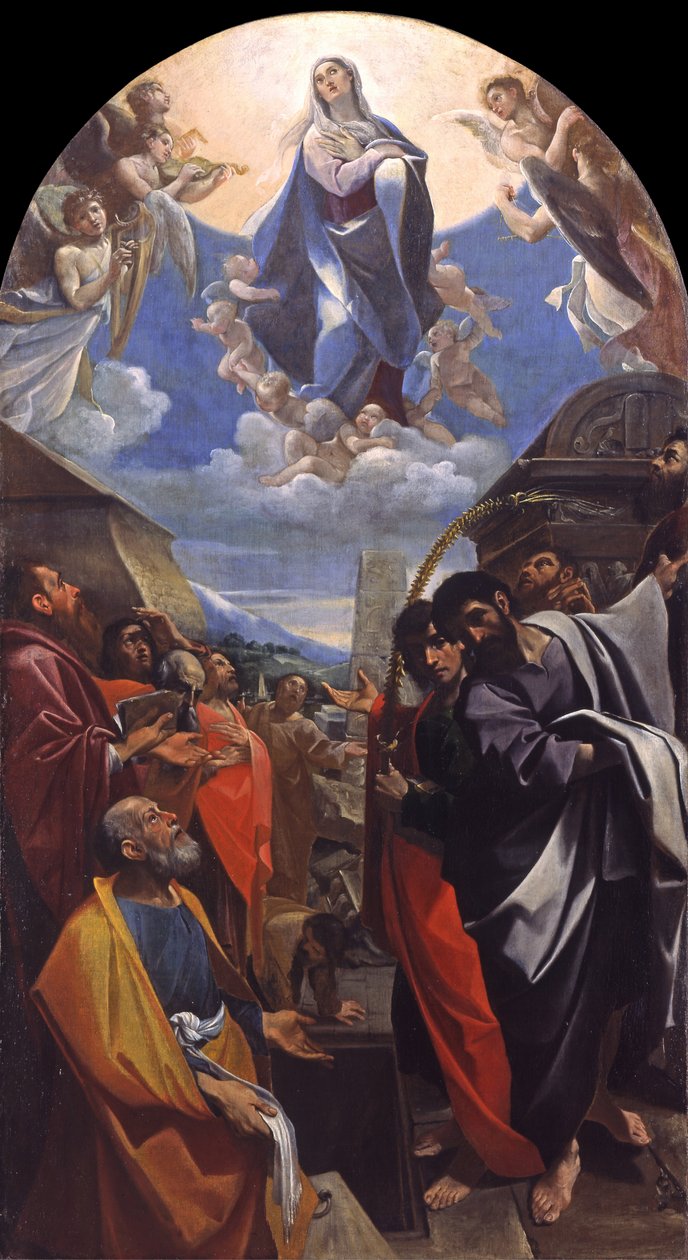 Assumption of Mary by Ludovico Carracci