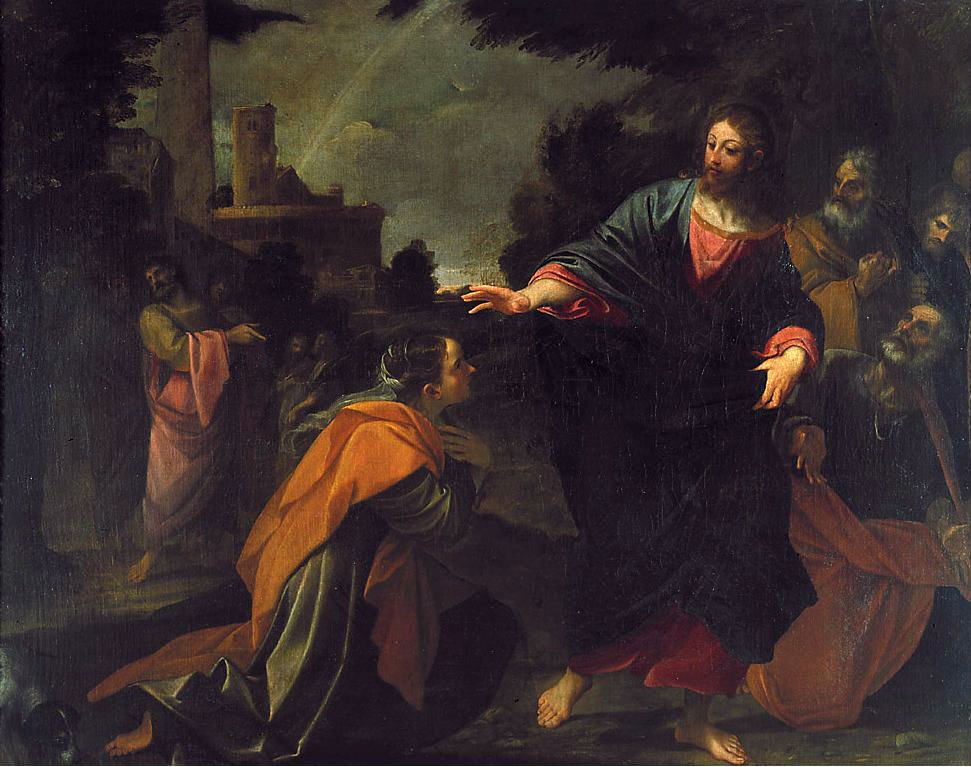 Christ and the Canaanite Woman by Ludovico Carracci