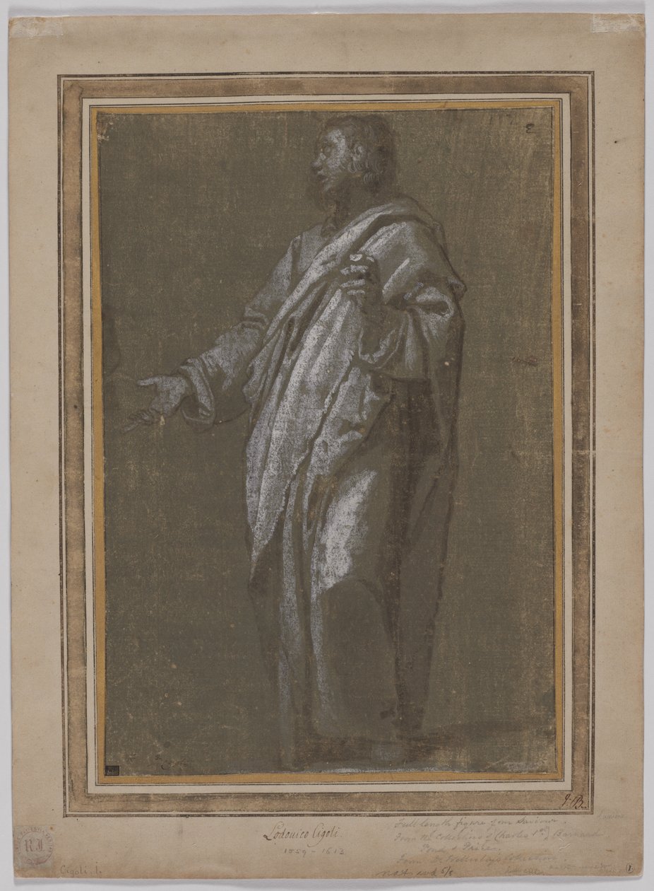 Standing Male Figure, c. 1610-13 by Ludovico Cardi Cigoli