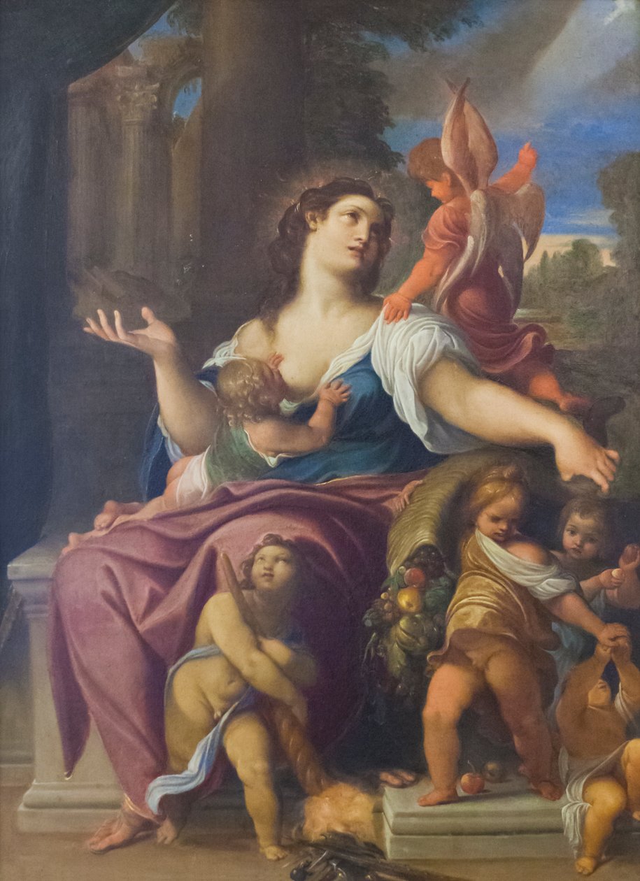 Charity by Ludovico Carracci
