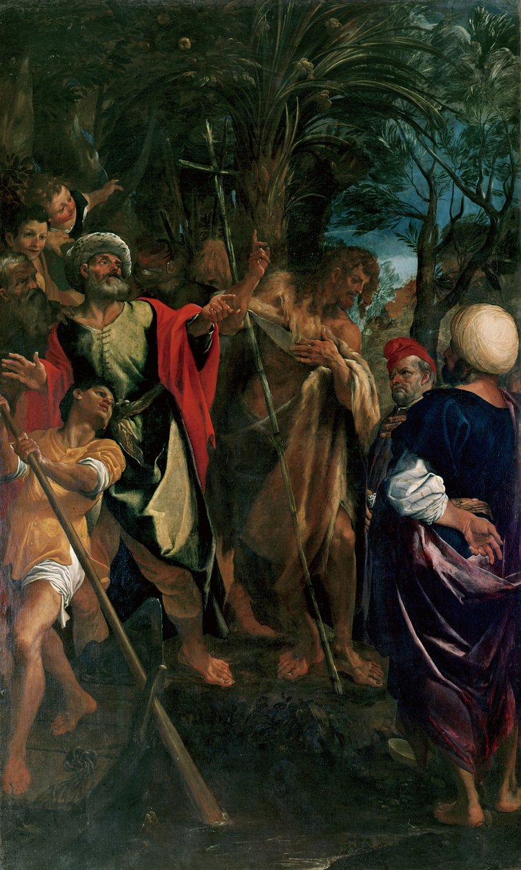 Sermon of the Baptist by Ludovico Carracci