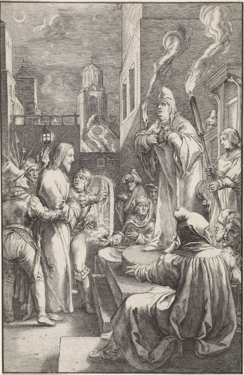 Christ Before Caiaphas (series title: The Passion) by Ludovicus Siceram