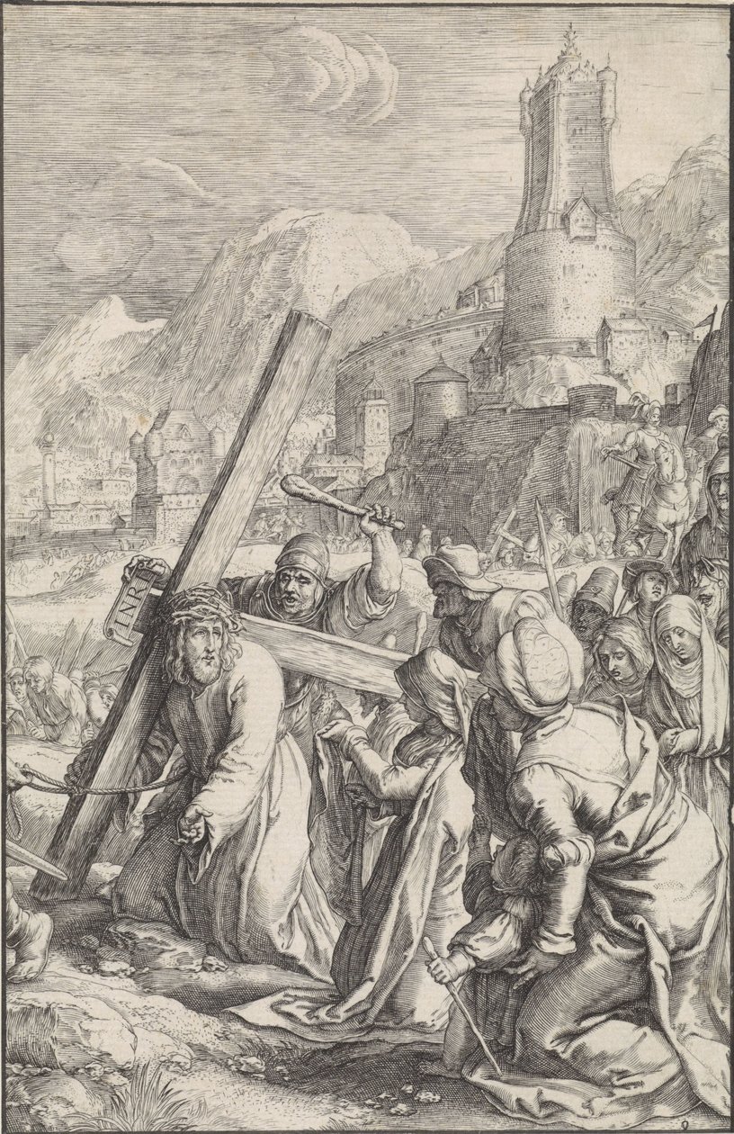Carrying of the Cross by Ludovicus Siceram