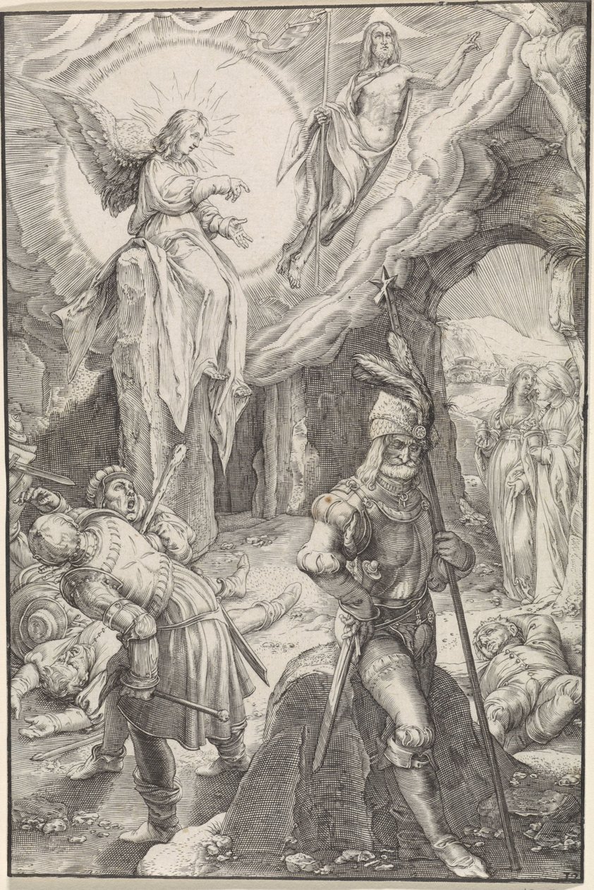 Resurrection of Christ (The Passion) by Ludovicus Siceram