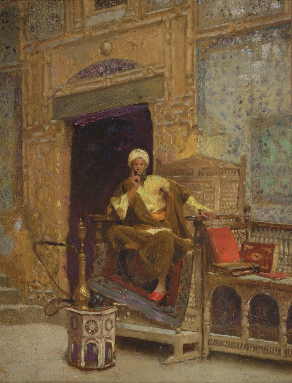 The Scribe by Ludwig Deutsch